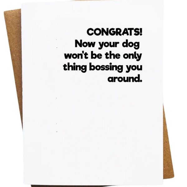 Congrats New Boss Baby Card