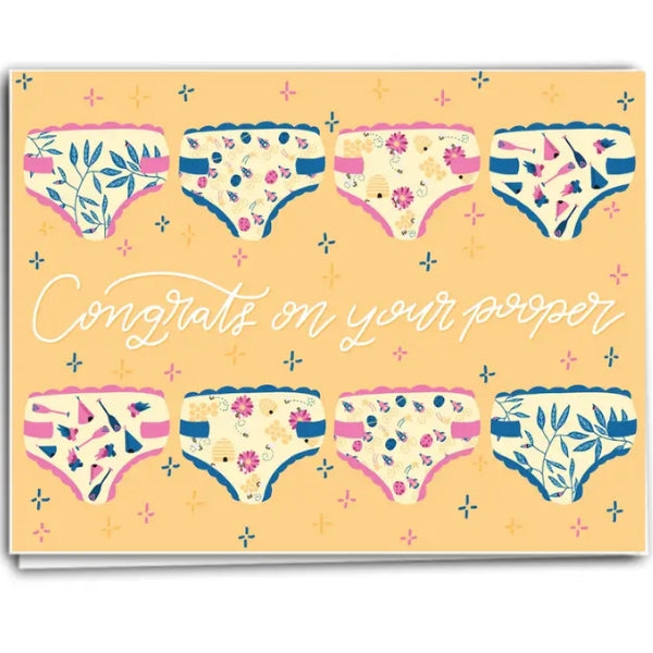 Congrats On Your Pooper Baby Card