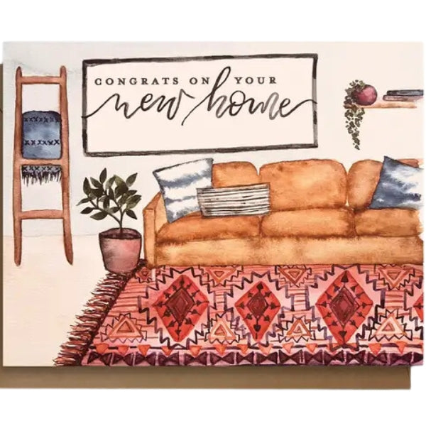Congrats On Your New Home Card