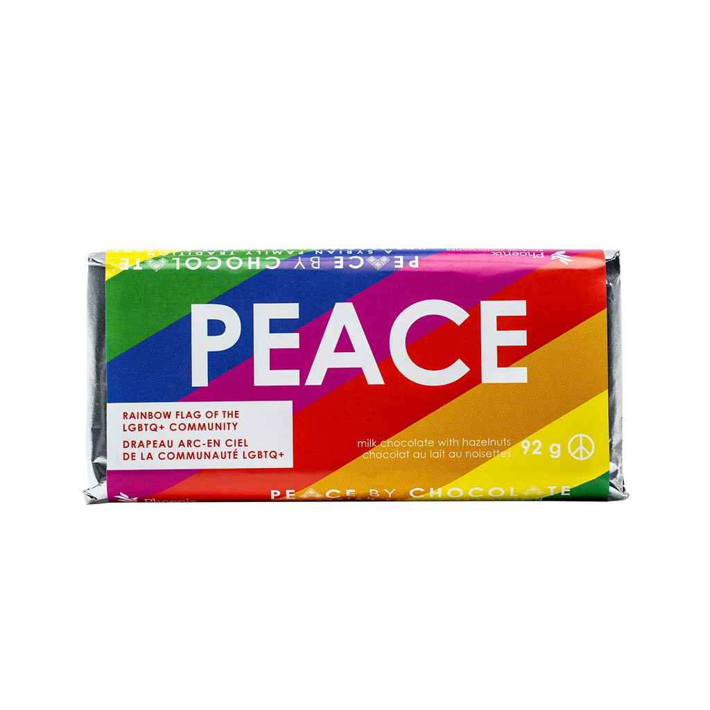 Peace by Chocolate Pride Bar.
