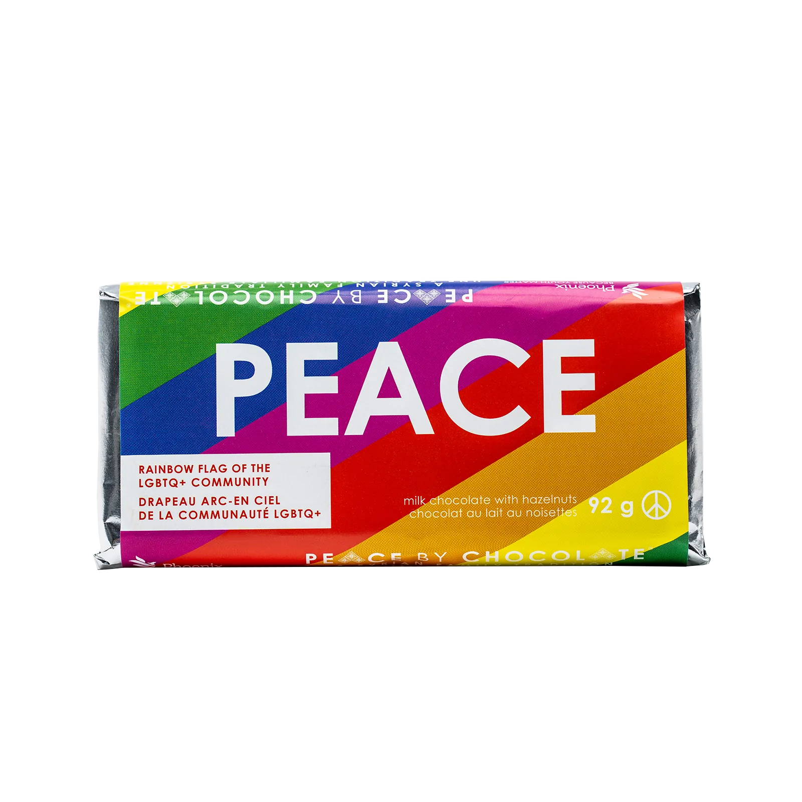 Peace by Chocolate Pride Bar.