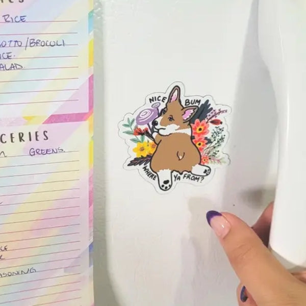 Nice Bum Corgi Magnet