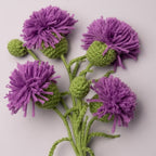 Crochet Flower DIY Kit - Thistle