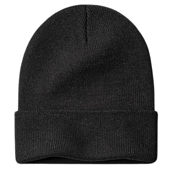 Cuffed Beanie Toque - Black