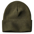 Cuffed Beanie Toque - Olive Green