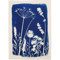 Cyanotype Art Print - Meadow (5" x 7")