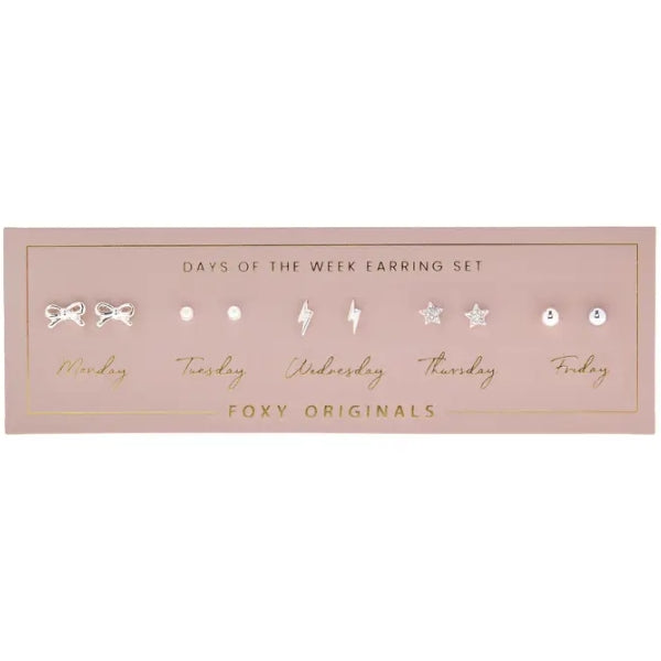 Days Of The Week Earring Set