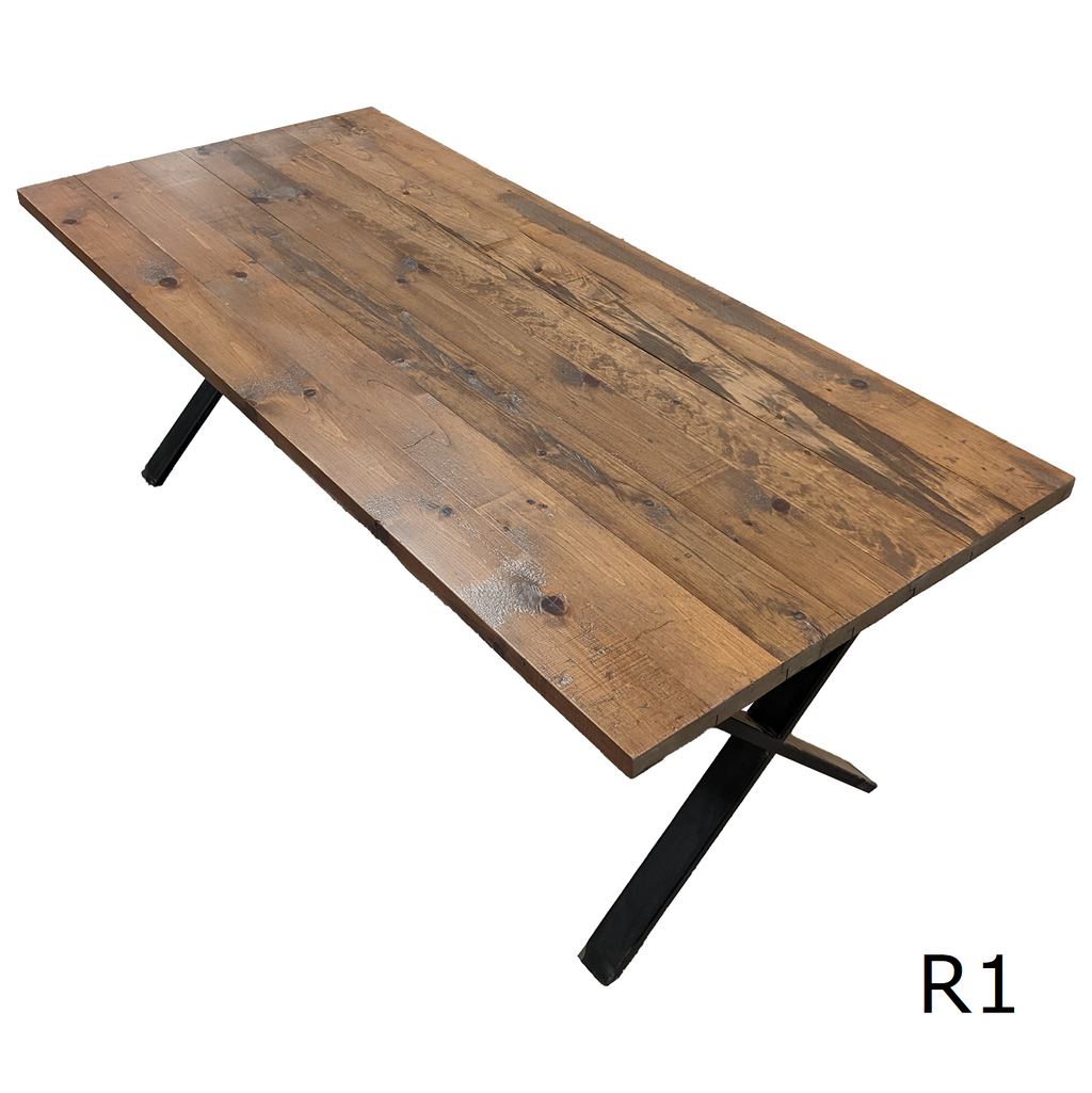 Rustic Pine Dining Table (R1) - 83" L x 38" W (Final Sale)