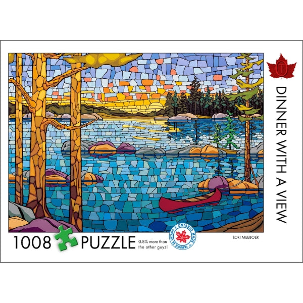 Dinner With A View 1008 Piece Puzzle