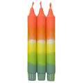 Dip Dye Candle Set/3 - Tropical
