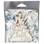 Dog Tree Wood Ornament