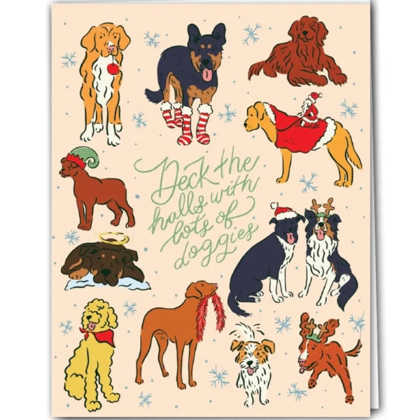 Carte de Noël pour toutous