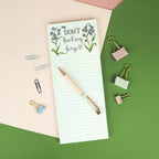 N'oublie surtout pas ton putain de bloc-notes