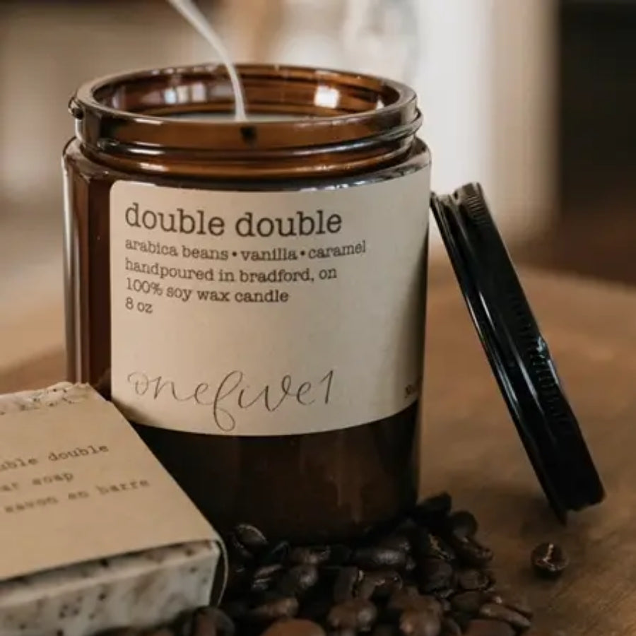 Double Double Soy Wax Candle
