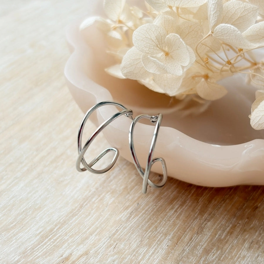 Double Helix Hoops