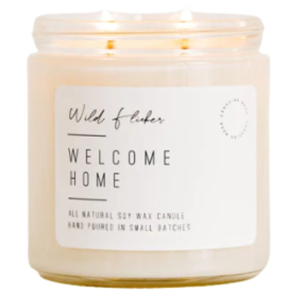 Double Wick Soy Candle - Welcome Home