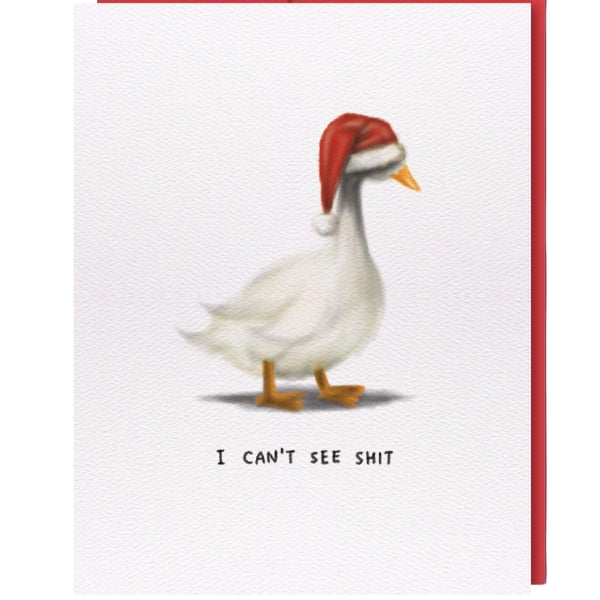 Duck Can't See Card