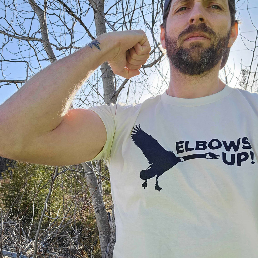 Elbows Up! Goose T-Shirt