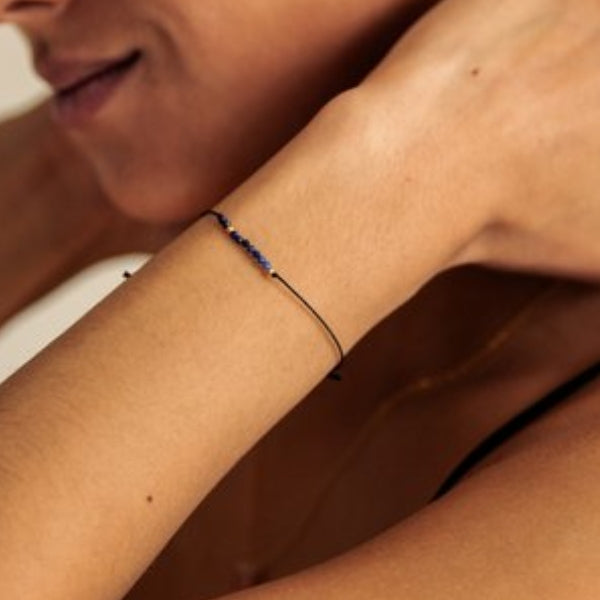 Wish Bracelet - Empower Lapis Lazuli