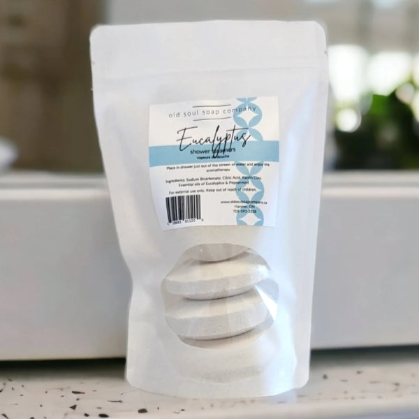 Shower Steamers Eucalyptus Peppermint By Old Soul Soap At Maker House Co.