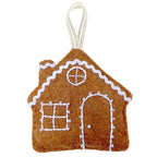 Felt Gingerbread Cookie Ornament - House