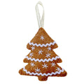 Felt Gingerbread Cookie Ornament - Tree