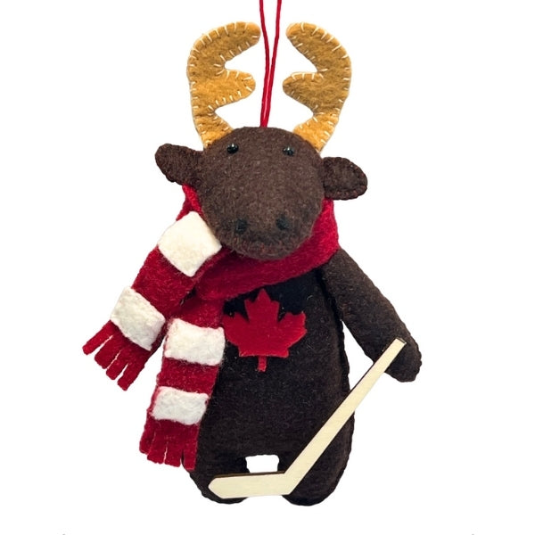 Felt Sewing Kit - Canadian Moose