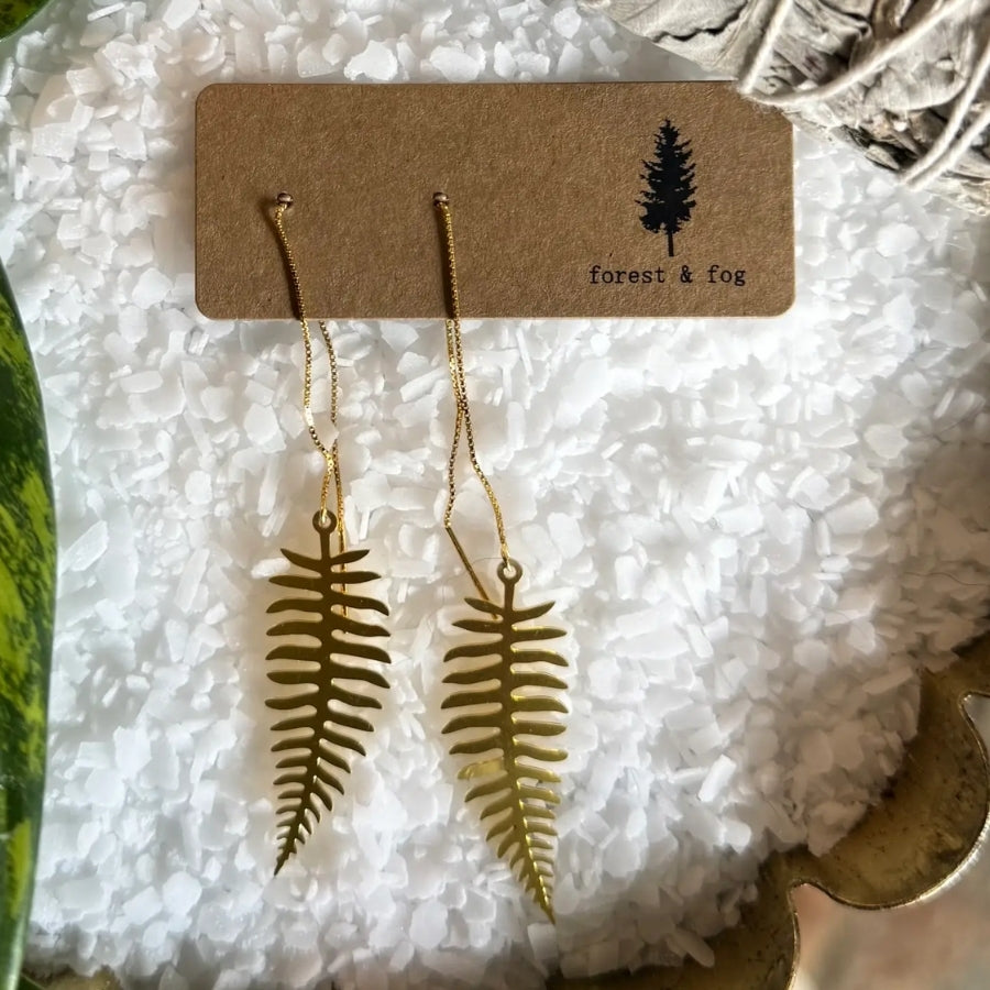 Fern Threader Earrings