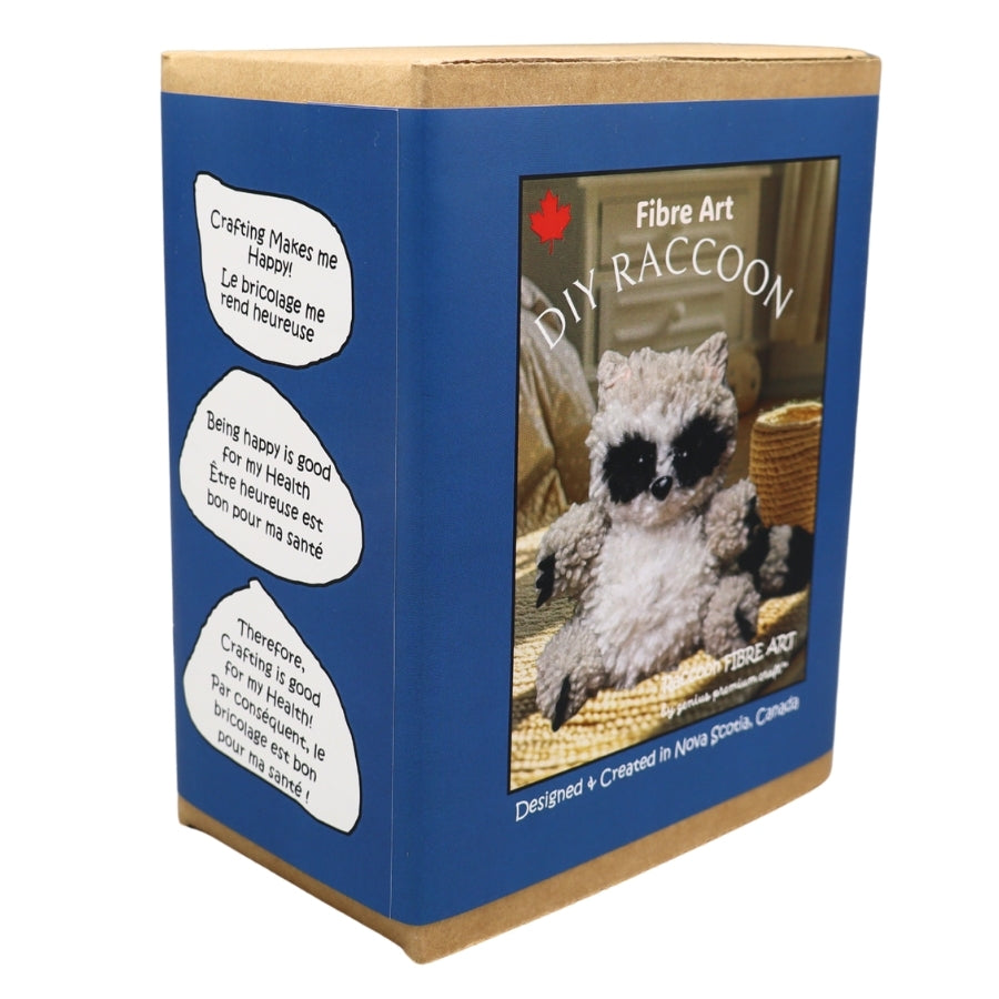 Fibre Craft Kit - Raccoon