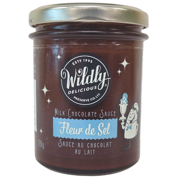 Milk Chocolate Sauce with Fleur De Sel