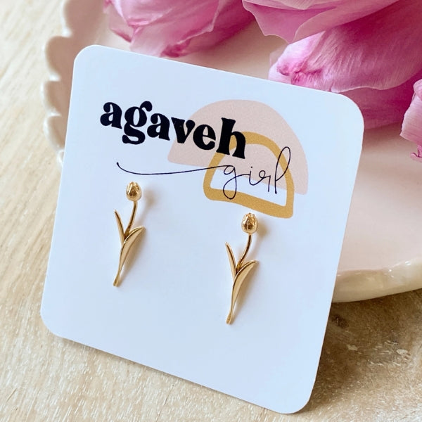 Florette Tulip Studs