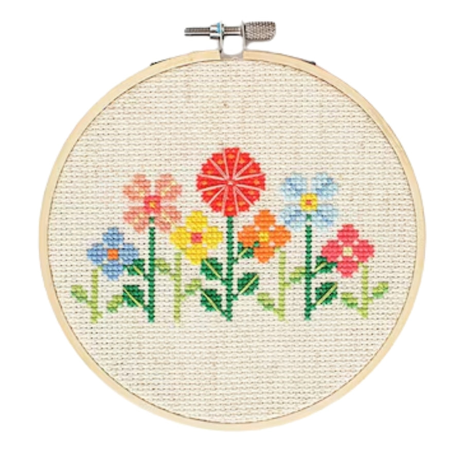 Flower Garden Cross Stitch DIY Kit