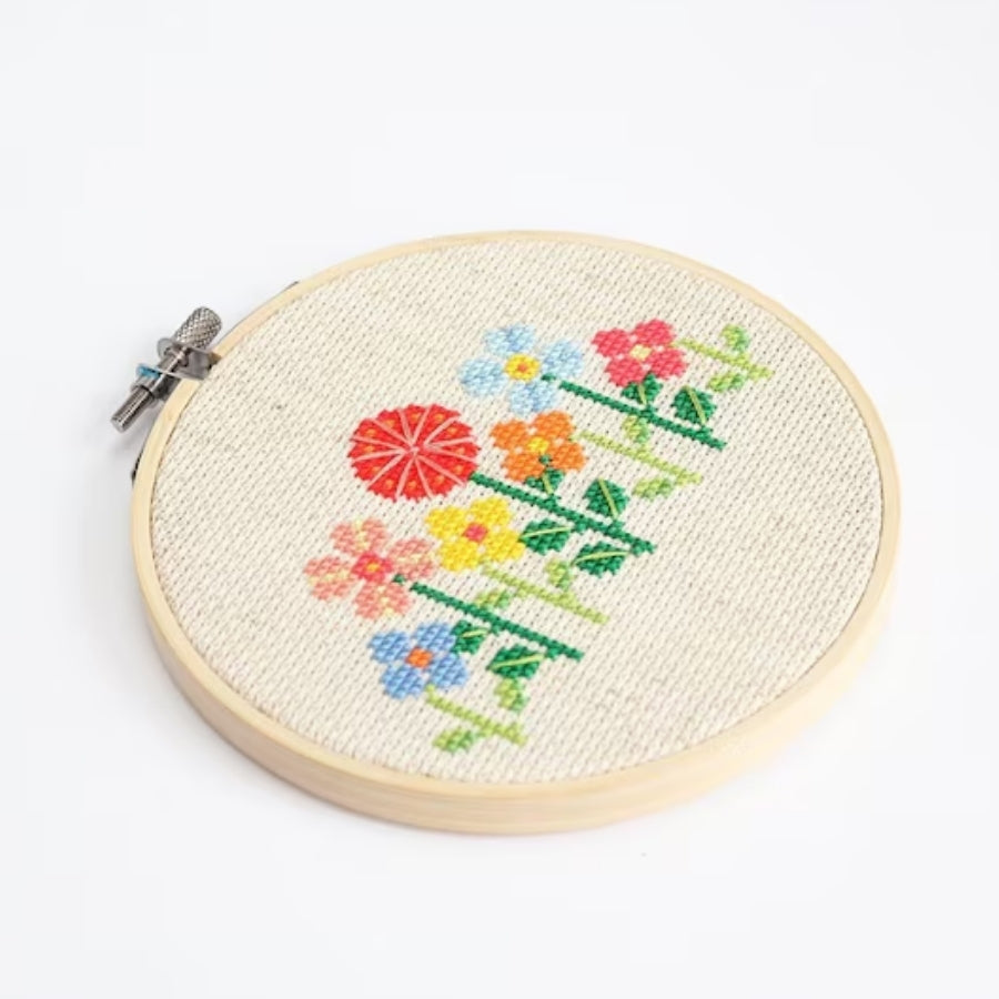 Flower Garden Cross Stitch DIY Kit