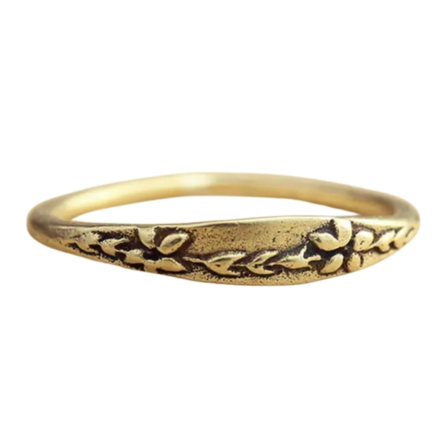 Forget Me Not Ring - Bronze