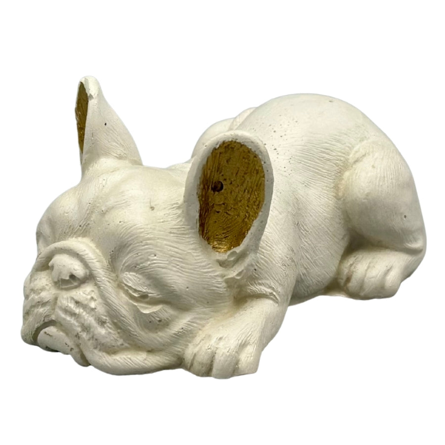 Frenchie Dog Concrete Figurine