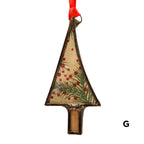 Glass Ornament - Trees