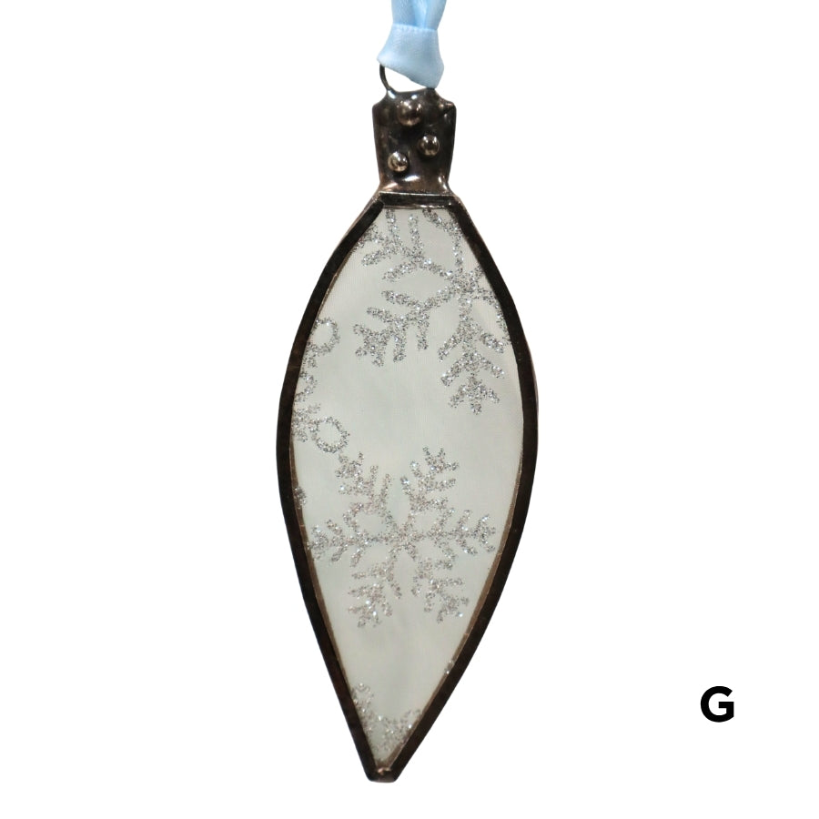 Glass Ornament - Light Bulbs