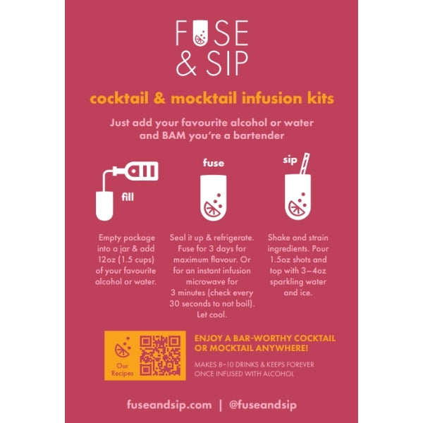 Cocktail Infusion Kit - Garden Party