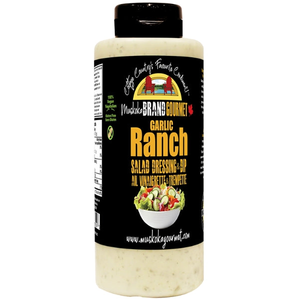 Sauce ranch à l'ail et trempette