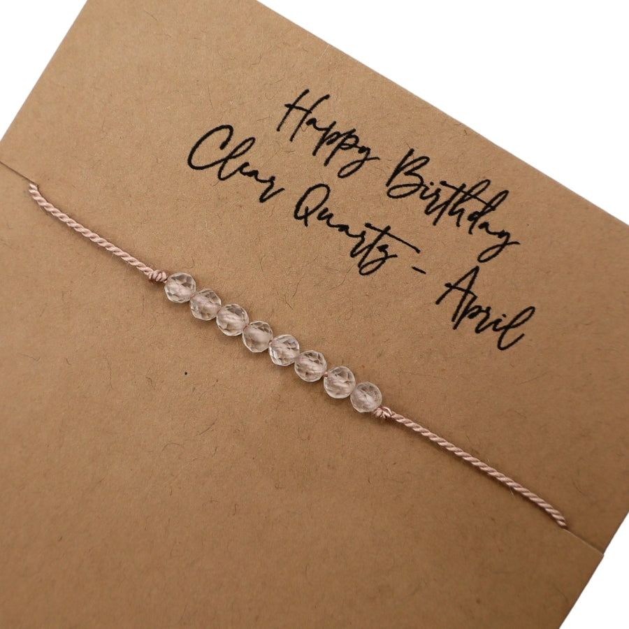 Gemstone Birthstone Bracelets