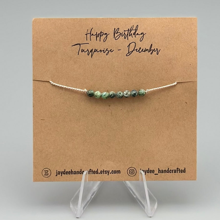 Gemstone Birthstone Bracelets