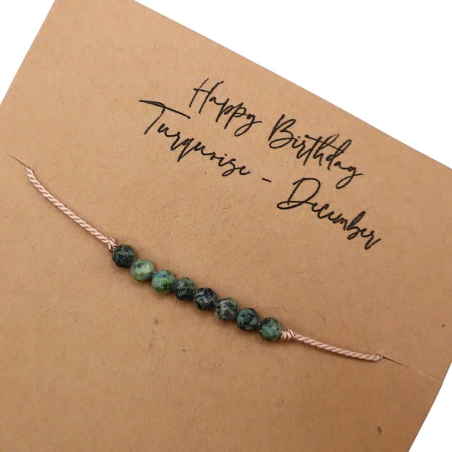 Gemstone Birthstone Bracelets