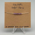 Gemstone Birthstone Bracelets