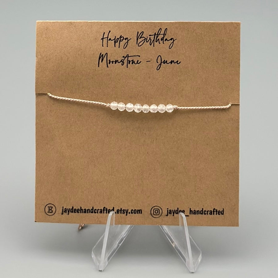 Gemstone Birthstone Bracelets