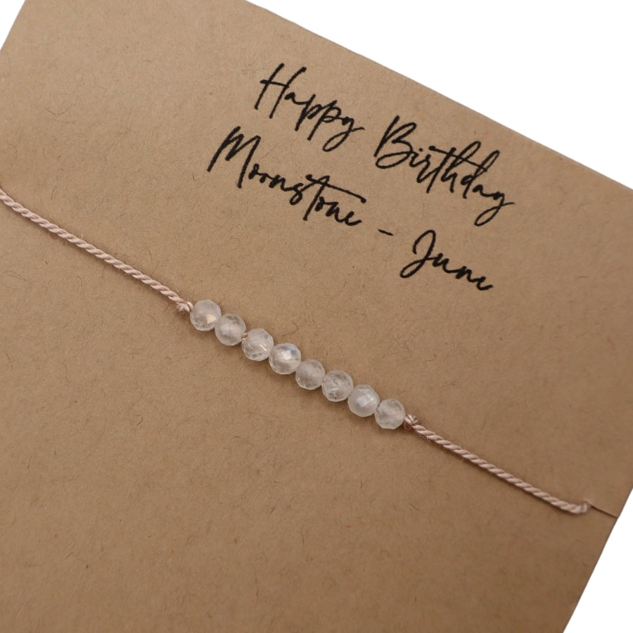 Gemstone Birthstone Bracelets
