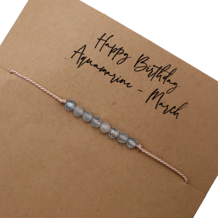 Gemstone Birthstone Bracelets