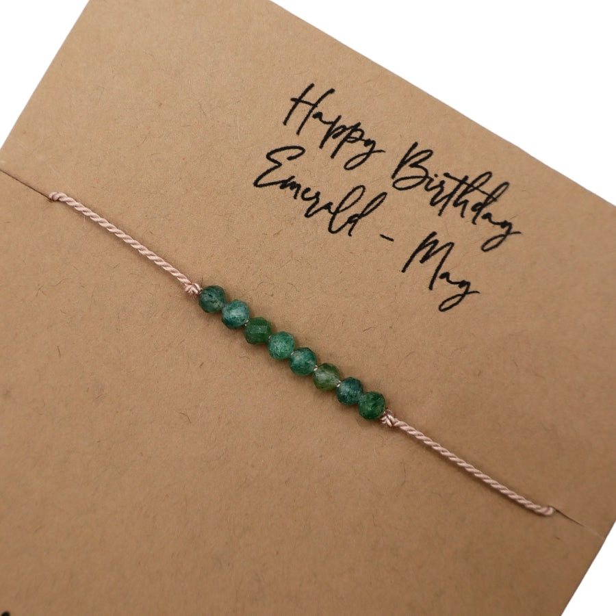 Gemstone Birthstone Bracelets