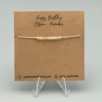 Gemstone Birthstone Bracelets