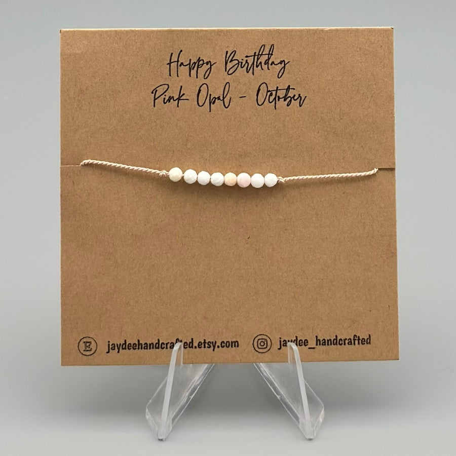 Gemstone Birthstone Bracelets