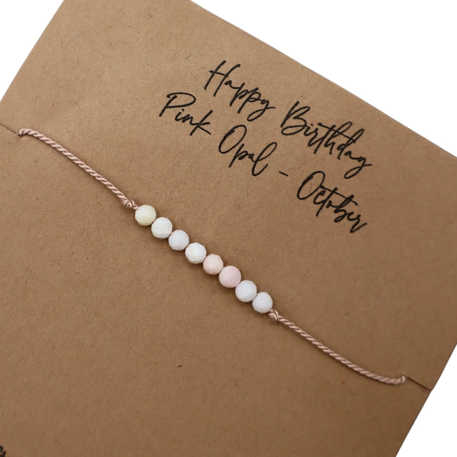 Gemstone Birthstone Bracelets